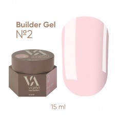 Гель для наращивания  №002 Valeri Builder Gel, 15 мл