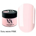 Нежно розовый гель желе для ногтей №07 Valeri Jelly Gelly 15 мл