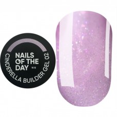 Гель для наращивания ногтей NOTD Cinderella Builder Gel 02, 15 мл