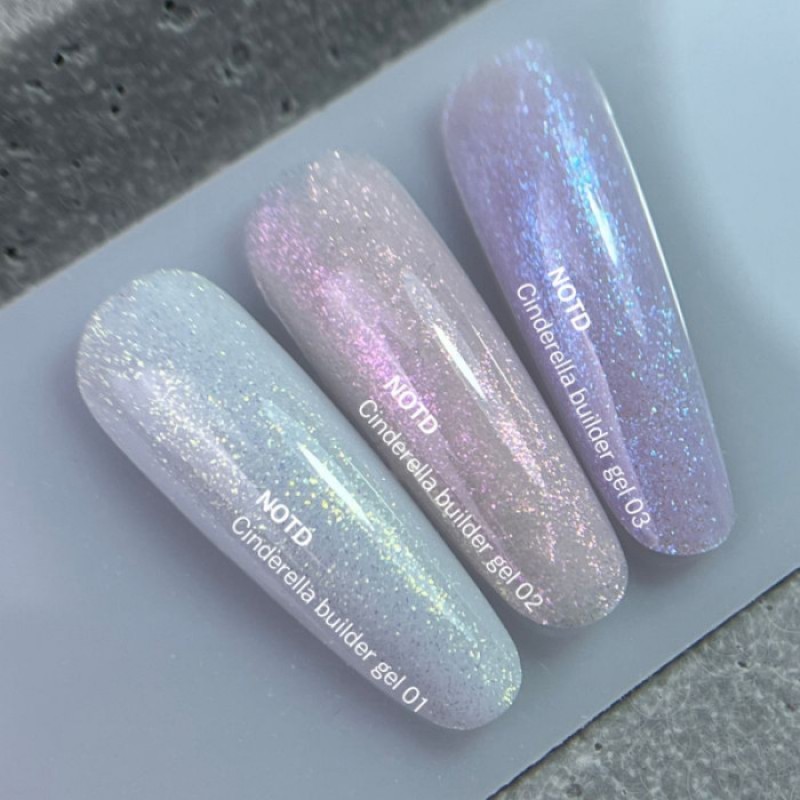Гель для наращивания ногтей NOTD Cinderella Builder Gel 02, 15 мл