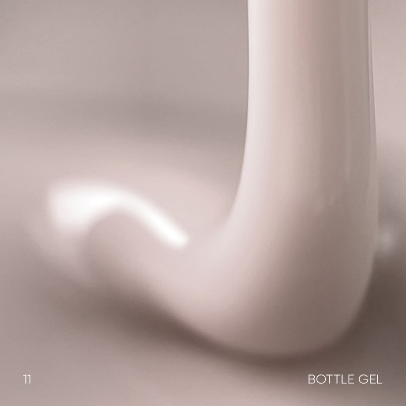 Сверхпрочный натурально розовый гель Bottle gel №011, 10 мл Nailsoftheday 