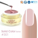 Камуфлирующий гель для наращивания CANNI нежно розовый 301