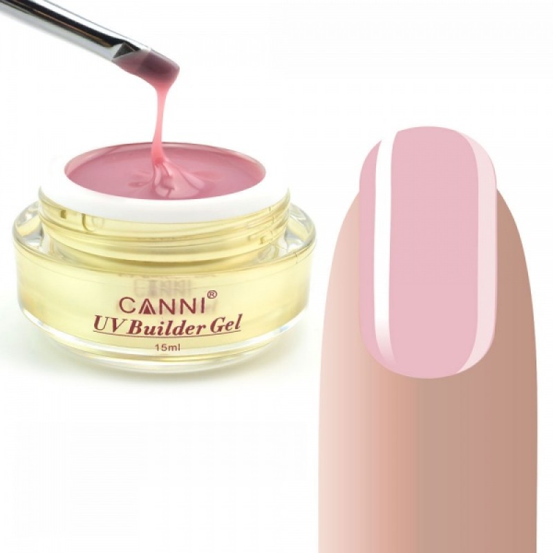 Камуфлирующий гель для наращивания CANNI Light Pink 303