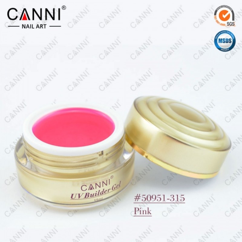 Конструирующий гель для ногтей CANNI розовый 315