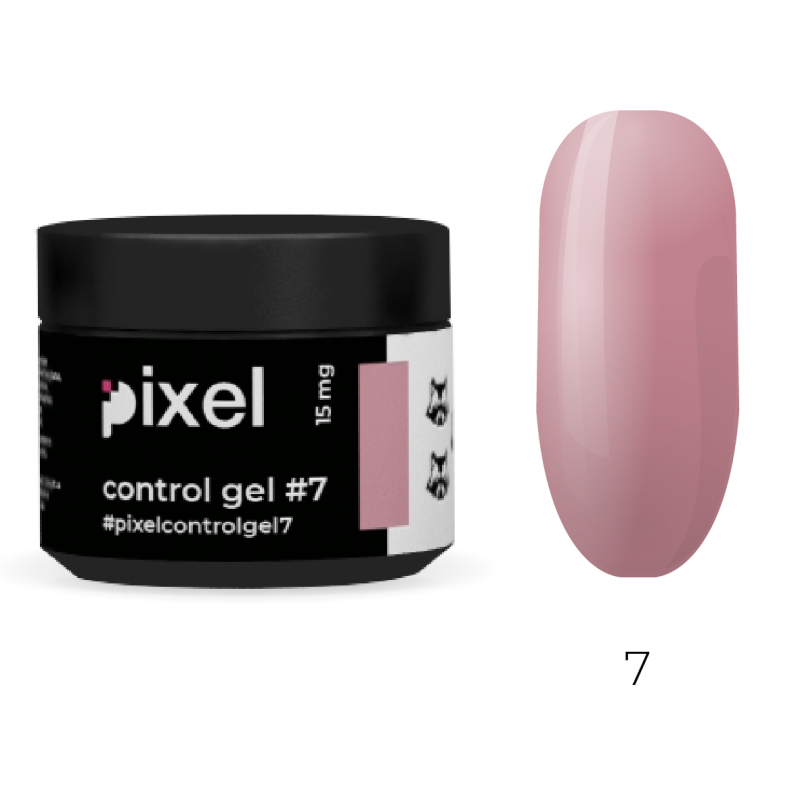 Гель камуфлирующий Pixel №007, 15мл. Control Gel