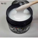 Pixel Control Gel №002, 15мл., молочно белый гель для наращивания