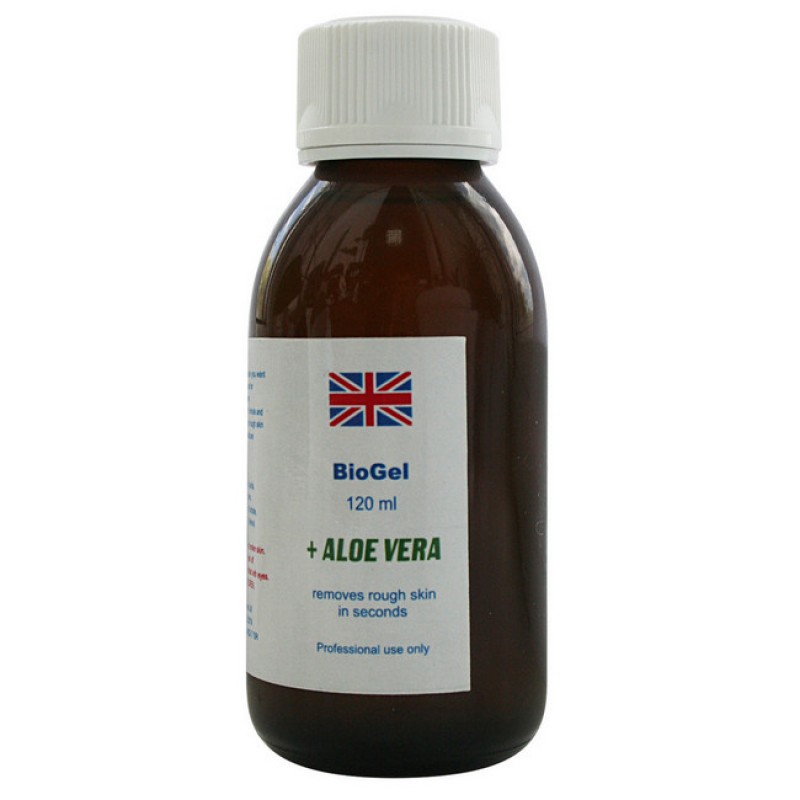 Биогель для педикюра 120мл на основе фруктовых кислот BioGel Aloe Vera