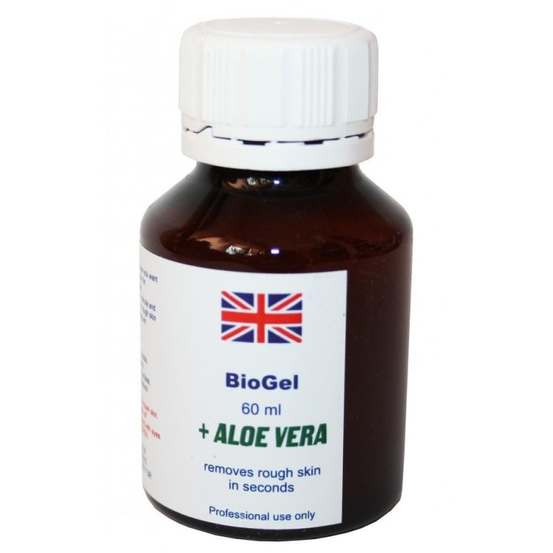 Биогель для педикюра 60мл на основе фруктовых кислот BioGel Aloe Vera