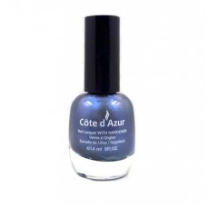 Лак для ногтей Cote d' Azur 109 серый перламутровый с голубым отливом, 14 мл