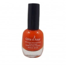 Лак для ногтей Cote d' Azur 216 красно оранжевый, 14 мл