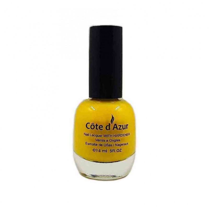 Лак для ногтей Cote d' Azur 267 желтый, 14 мл