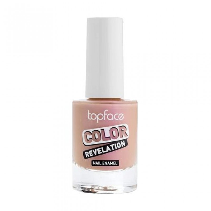 Лак для ногтей TopFace Color Revelation 039 бежевый фиолетовым переливом, 9 мл