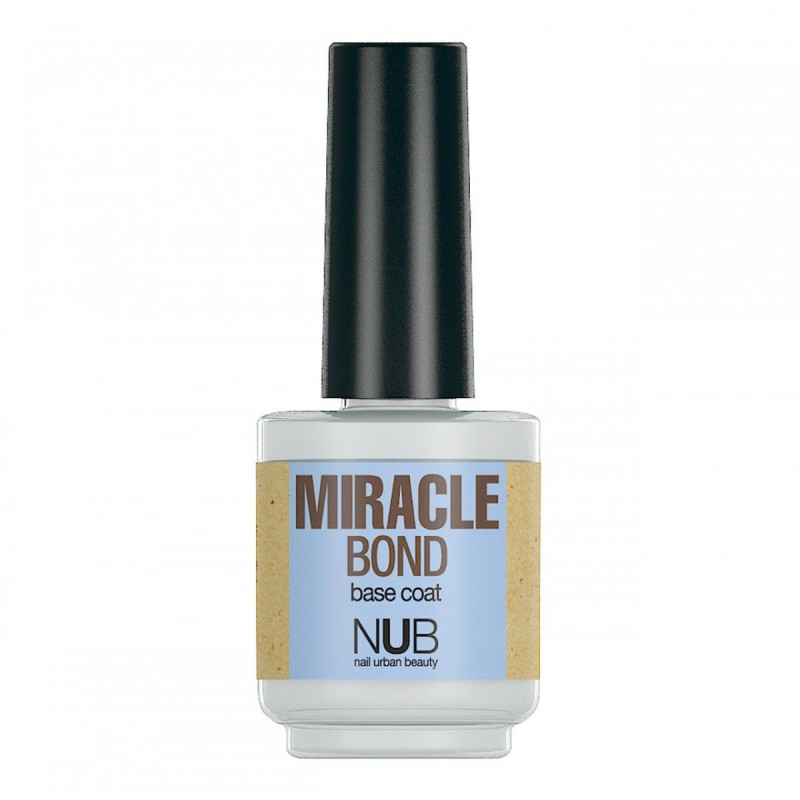 Базовое покрытие для натуральных ногтей NUB Miracle Bond, 15 ml
