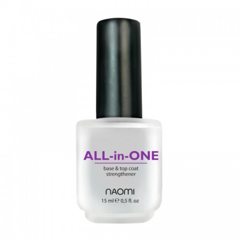 Универсальное покрытие 3 в 1 All-in-One Naomi, 15ml