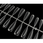 Гелевые типсы для наращивания ногтей Стилет мягкие прозрачные 240 штук