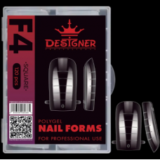 Верхние формы короткий Квадрат Designer F6, 120 шт