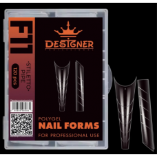 Верхние формы Stiletto Pipe# F11  Designer, 120 шт