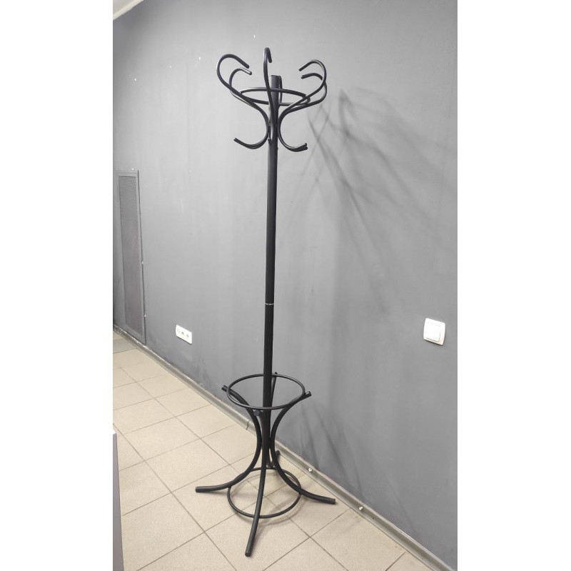 Вешалка для одежды металлическая сварная VENEZIA black