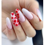 Глиттер (блёстка) мелкий красный GR, 0,1 мм