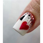 Глиттер (блёстка) красный GR 0,2 мм