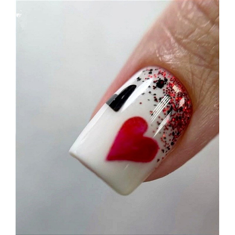 Глиттер (блёстка) красный GR 0,2 мм