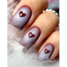 Глиттер (блёстка) красный ТS - 205 фракция 0,4 мм