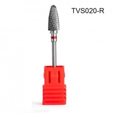 Фреза металлическая с мелкой нарезкой (красная насечка) TVS020-R