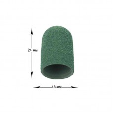 Одноразовый колпачок 13 мм Мультибор зеленый (80 гритт)  C13G 