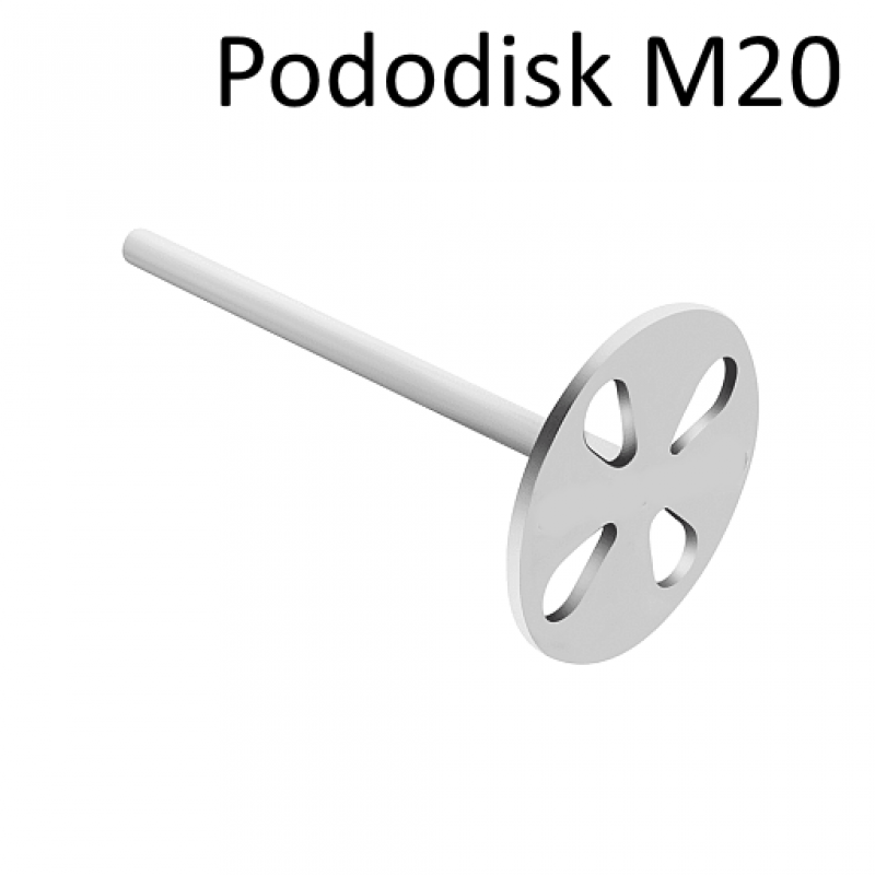 Пододиск основа для педикюра металл, М-20