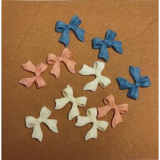 Цветные бантики 3D для ногтей
