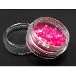 Брокат для дизайна ногтей малиновый №В-08