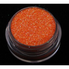 Глиттер (блёстка) флуоресцентный оранжевый GFO 0,2 mm