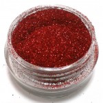 Глиттер (блёстка) мелкий красный GR, 0,1 мм