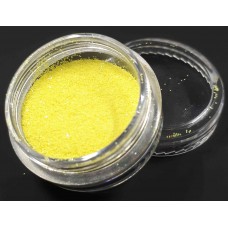 Глиттер матовый (бархатный песок) лимонный ТCH 301, 0,2 мм