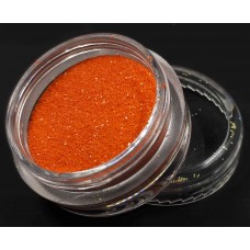 Глиттер матовый (бархатный песок) оранжевый ТCH 305, 0,2 мм