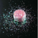 Конфетти камифубуки полупрозрачные KF-55 розовый хамелеон