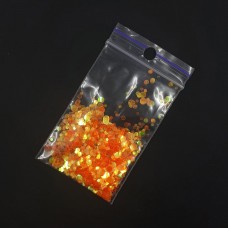 Конфетти камифубуки полупрозрачные KF-57 оранж, пакетик