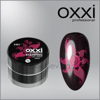 Гель краска для стемпинга OXXI №006 розовая, 5 гр. 